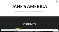 Desktop Screenshot of janesamerica.com